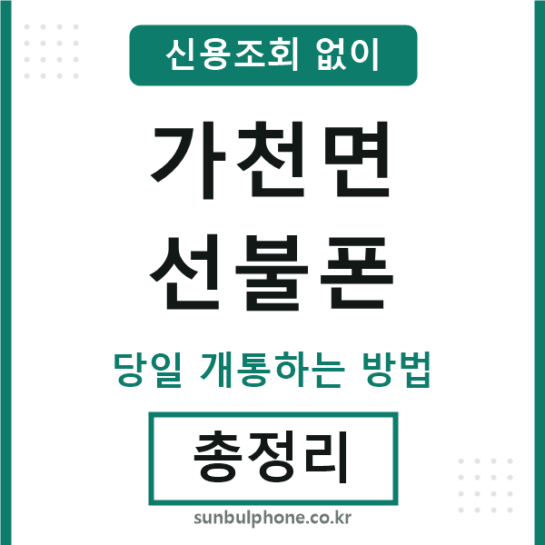 가천면선불폰