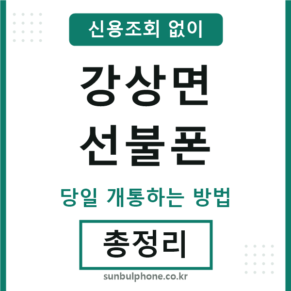 강상면선불폰