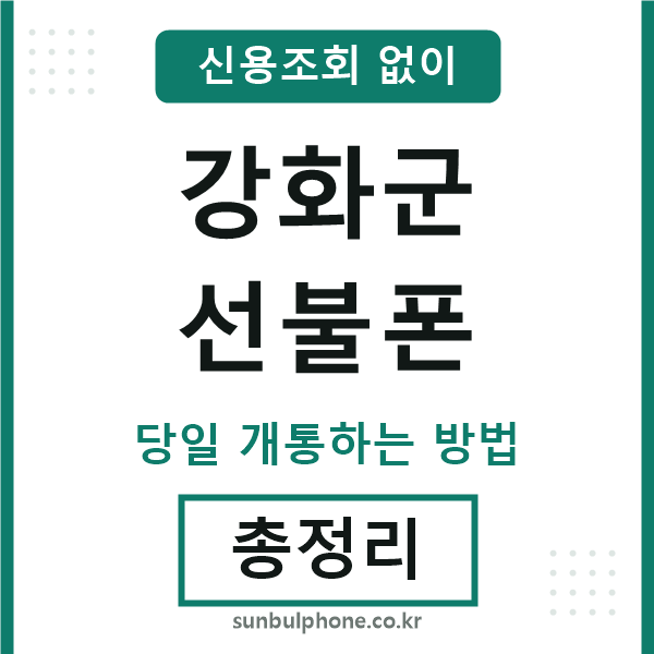 강화군선불폰