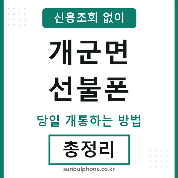 개군면선불폰