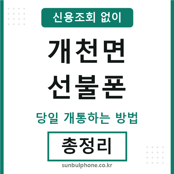 개천면선불폰