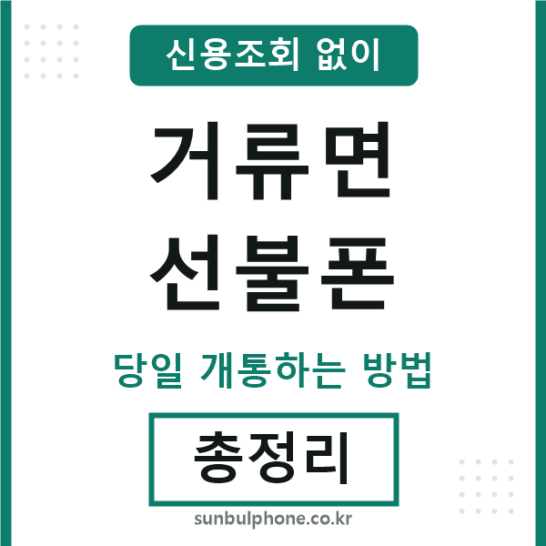 거류면선불폰