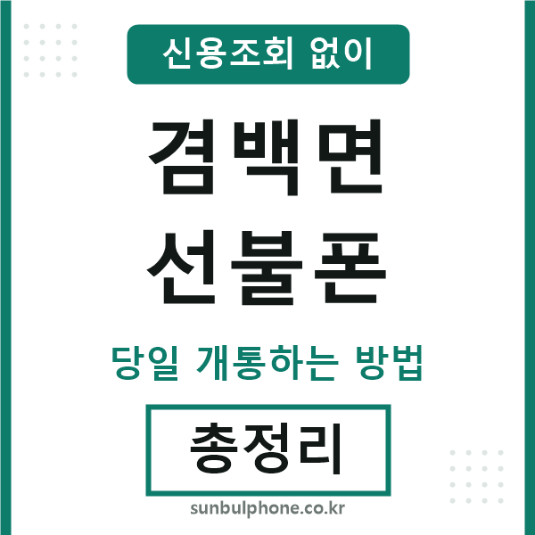 겸백면선불폰
