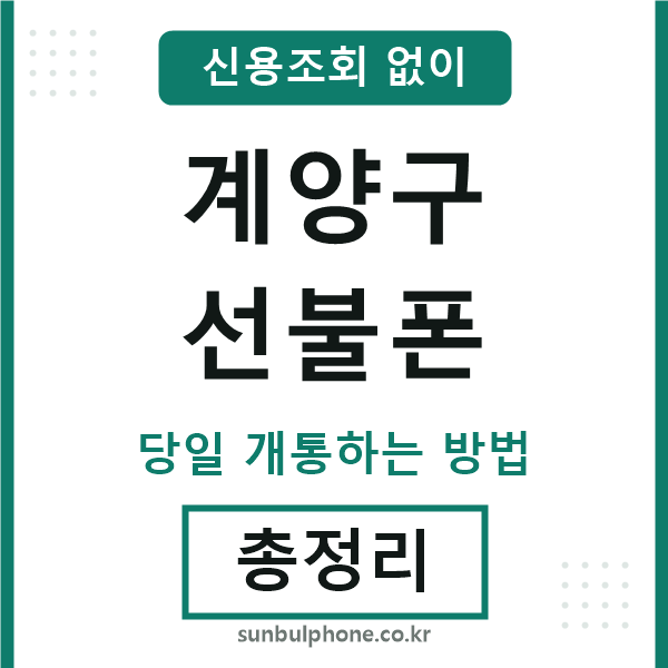 계양구선불폰