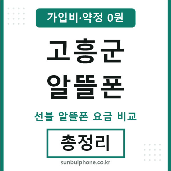 고흥군 알뜰폰