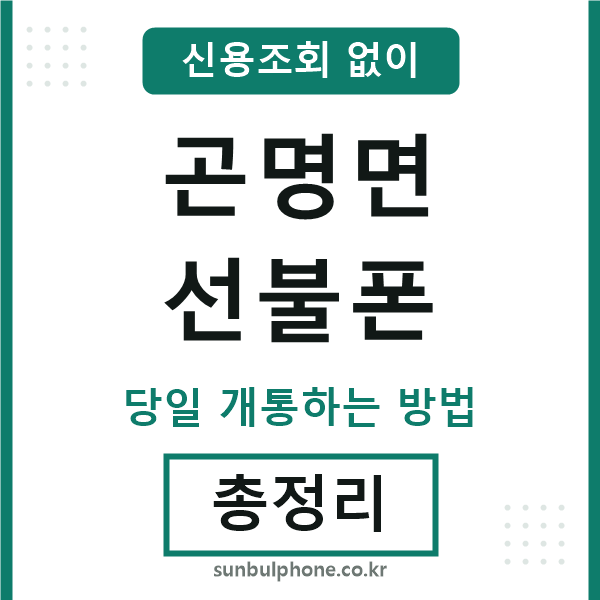 곤명면선불폰