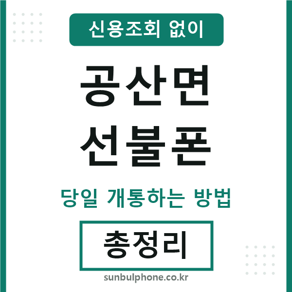 공산면선불폰