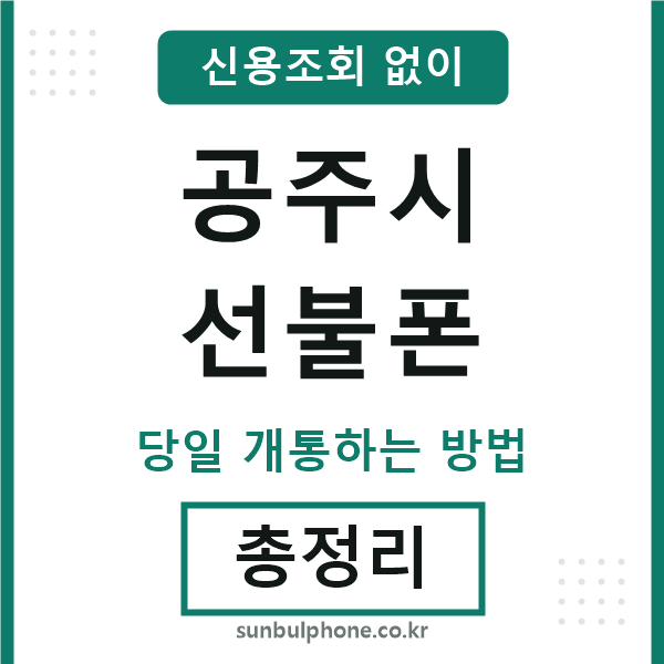 공주시선불폰