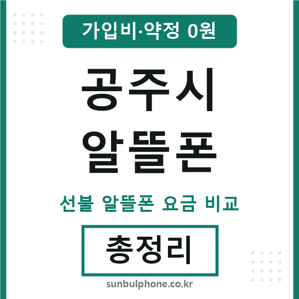 공주 알뜰폰