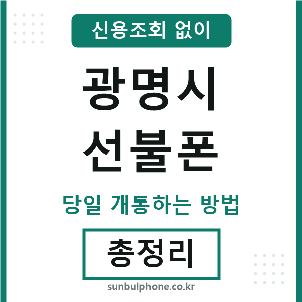 광명시선불폰