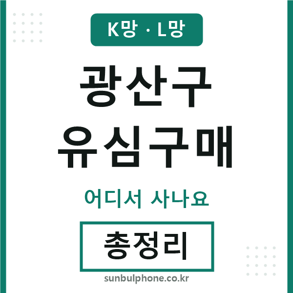 광산구 유심구매