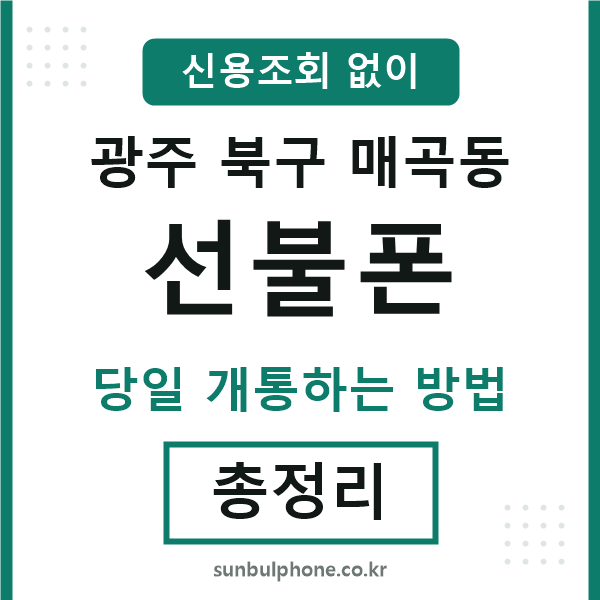 광주북구매곡동선불폰