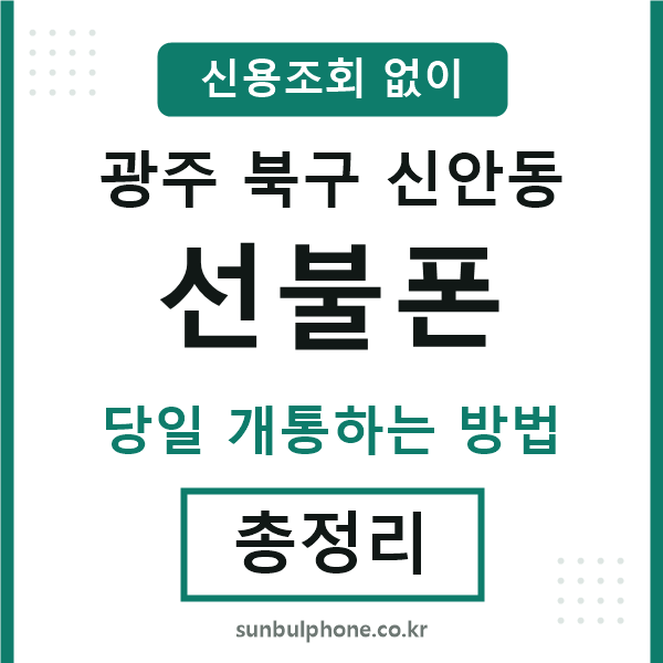 광주북구신안동선불폰