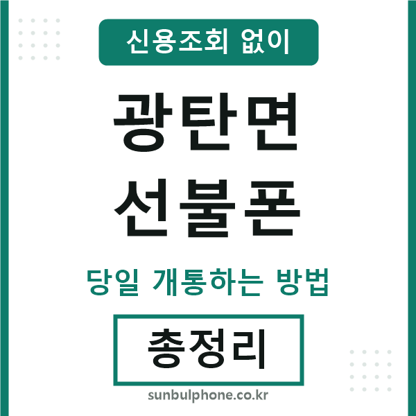 광탄면선불폰