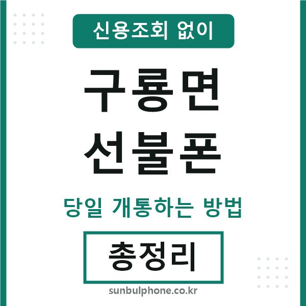 구룡면선불폰