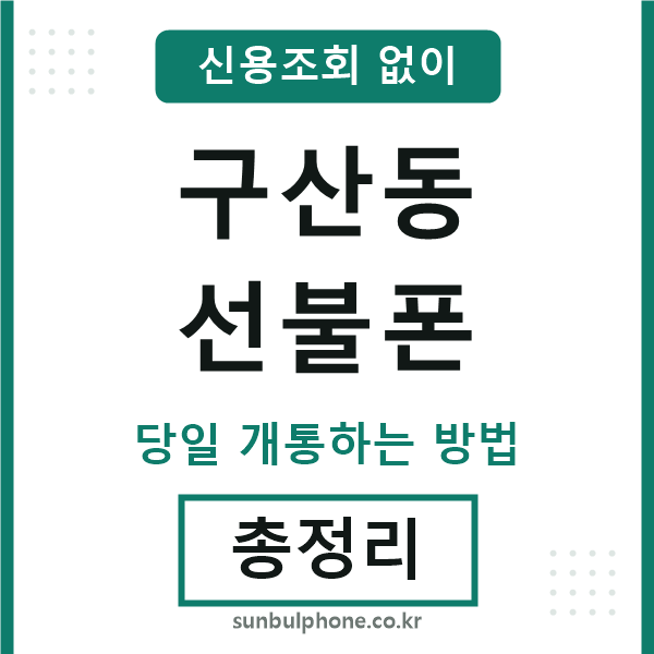 구산동선불폰