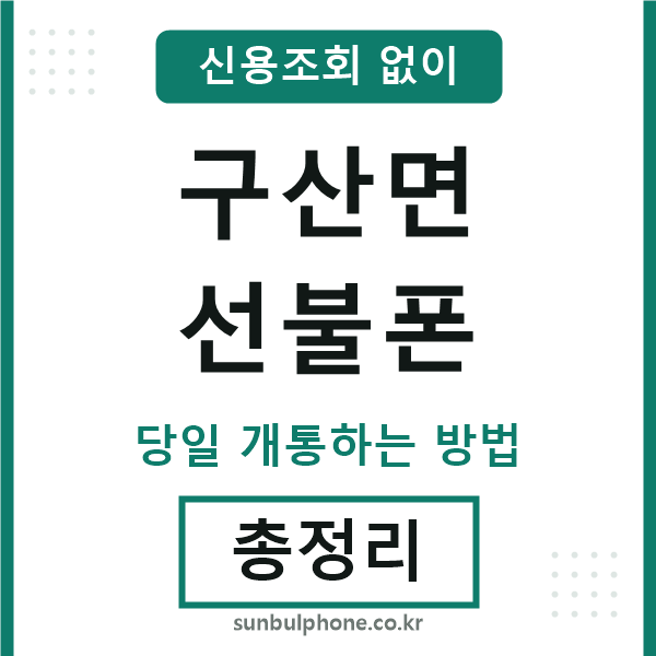구산면선불폰
