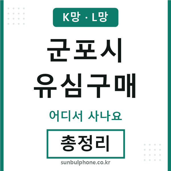 군포시 유심구매