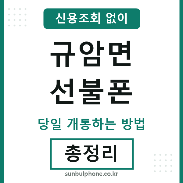 규암면선불폰
