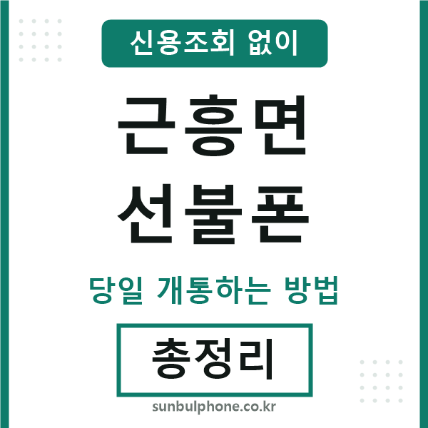근흥면선불폰