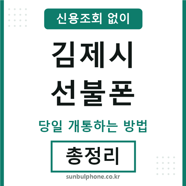 김제시선불폰
