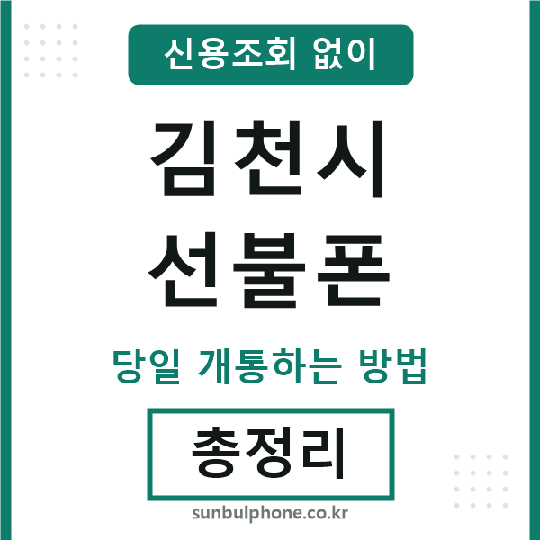 김천시선불폰