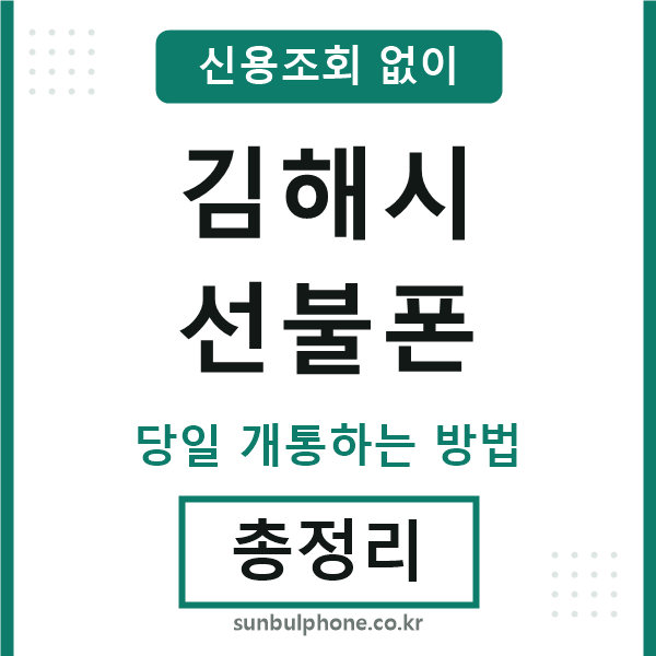 김해시선불폰