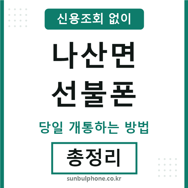 나산면선불폰