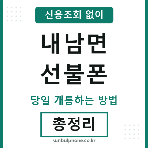 내남면선불폰