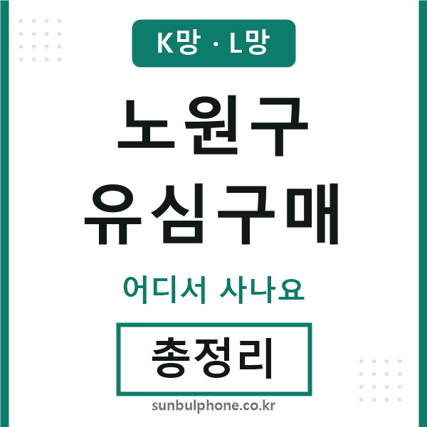 노원구 유심구매