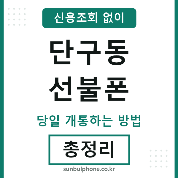 단구동선불폰
