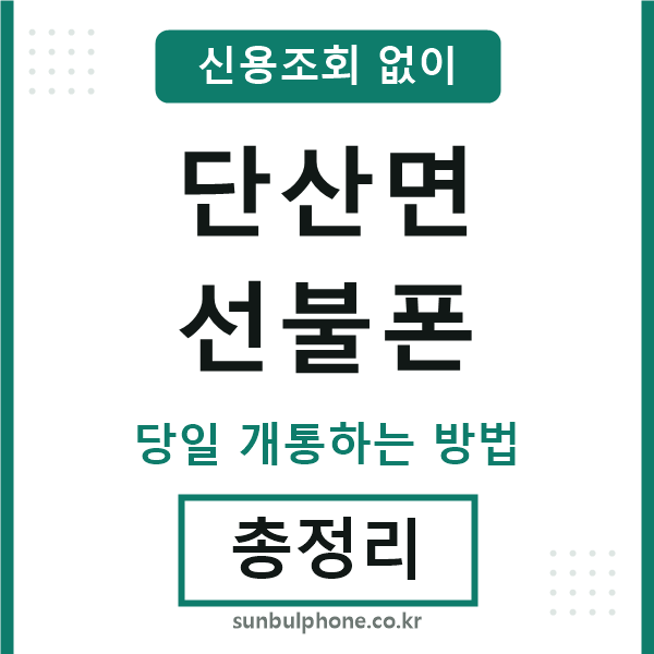 단산면선불폰