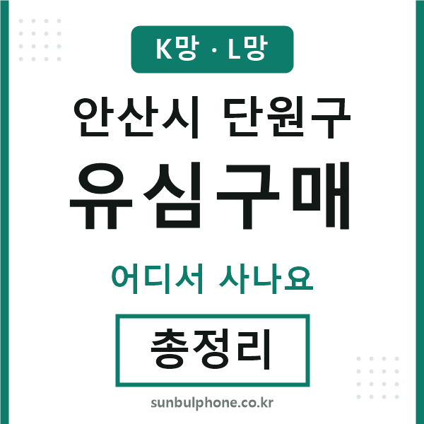 단원 유심구매