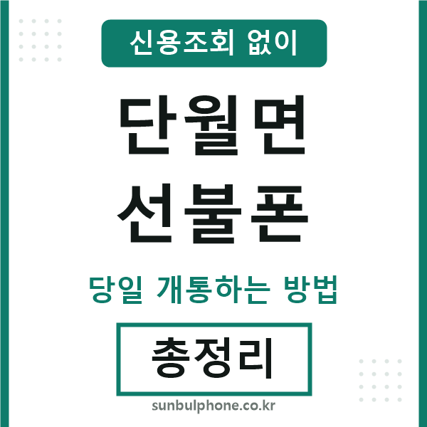 단월면선불폰
