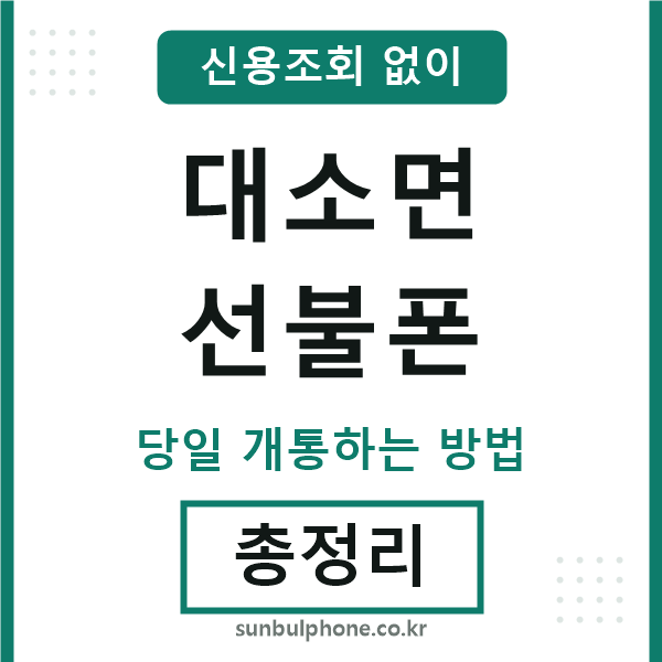 대소면선불폰