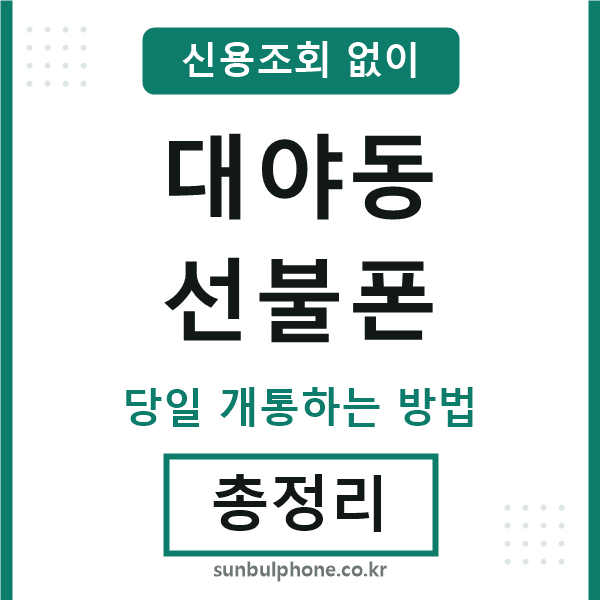 대야동선불폰