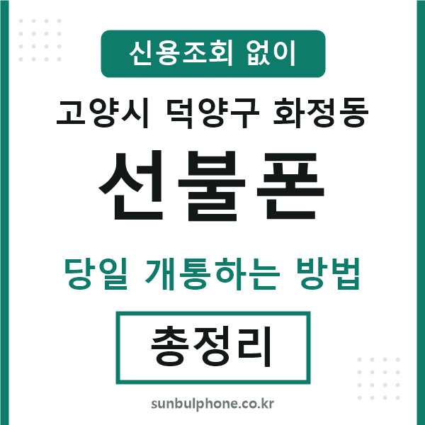 덕양구화정동선불폰