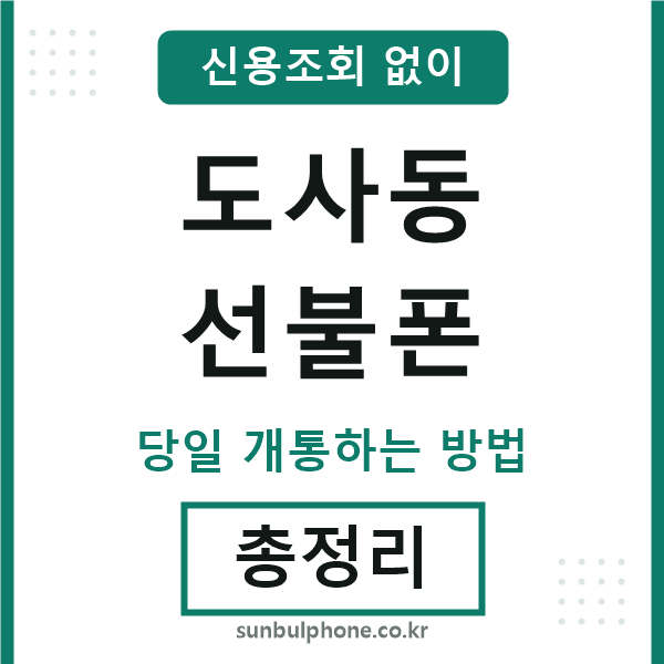 도사동선불폰