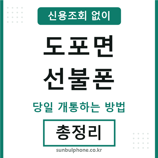 도포면선불폰