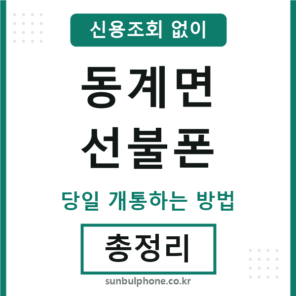 동계면선불폰