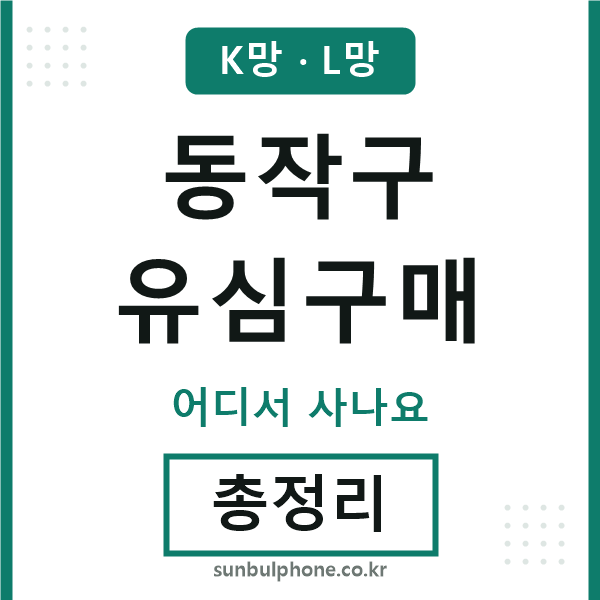 동작 유심구매