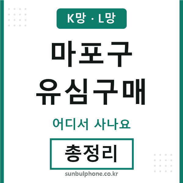 마포 유심구매