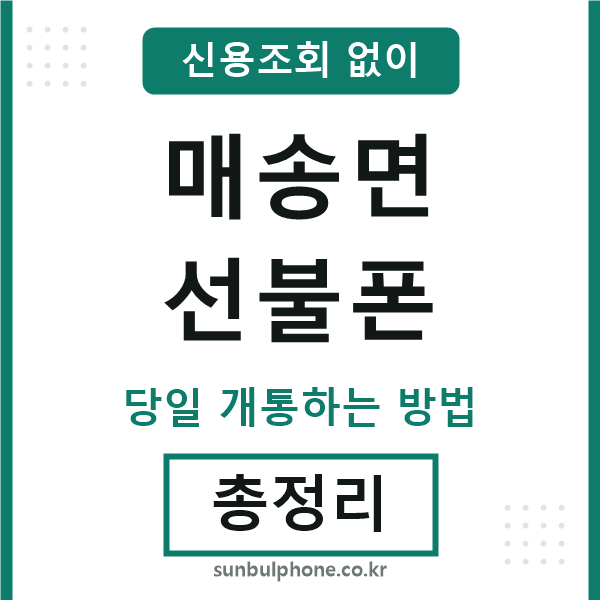 매송면선불폰
