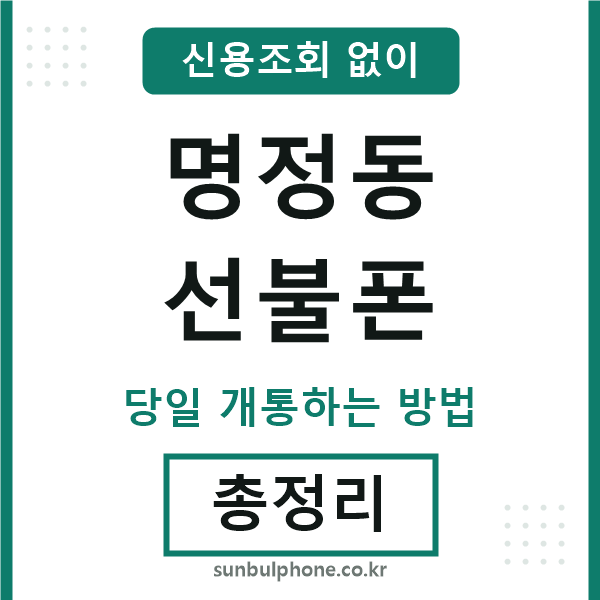명정동선불폰