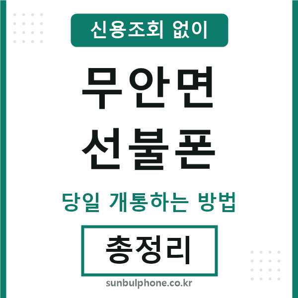 무안면선불폰