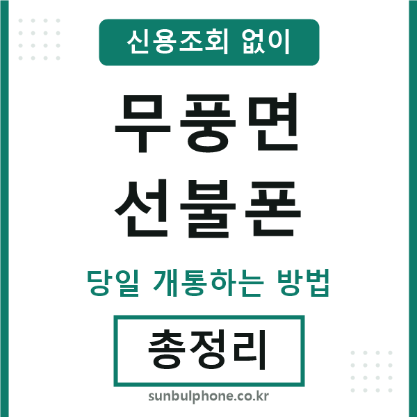 무풍면선불폰