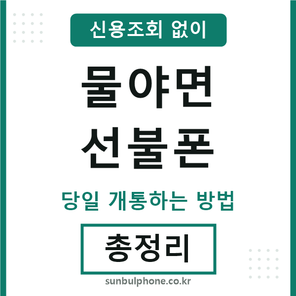물야면선불폰