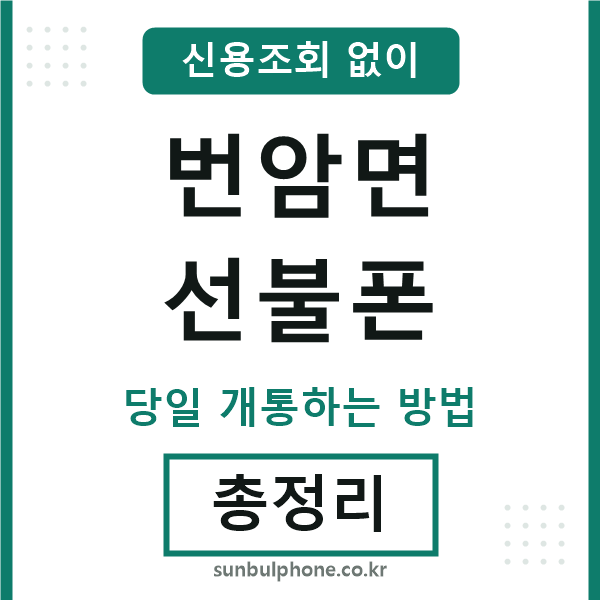 번암면선불폰