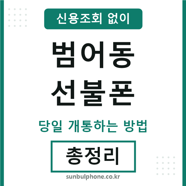 범어동선불폰