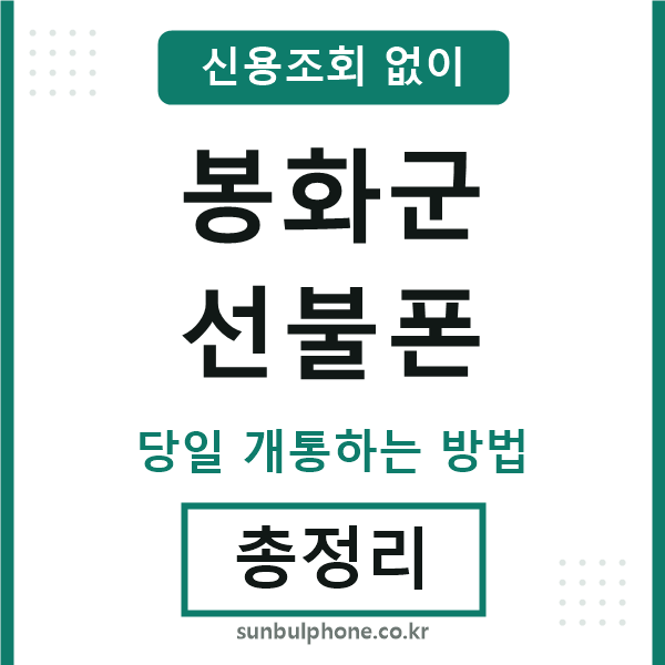 봉화군선불폰